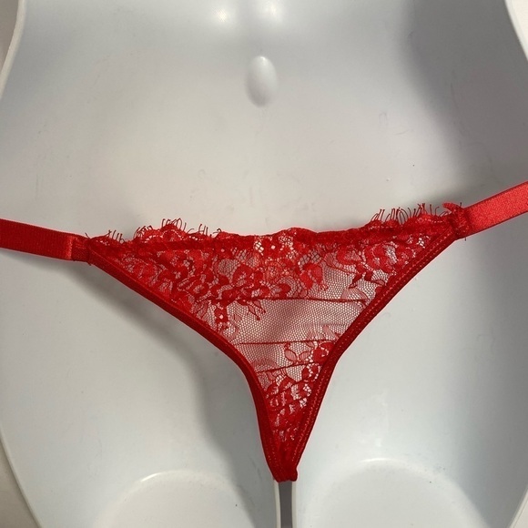 SheIn Women's 2 Pc Sexy Lace Strap Bralette Bra and Panty Lingerie Set Push Up - Picture 9 of 10